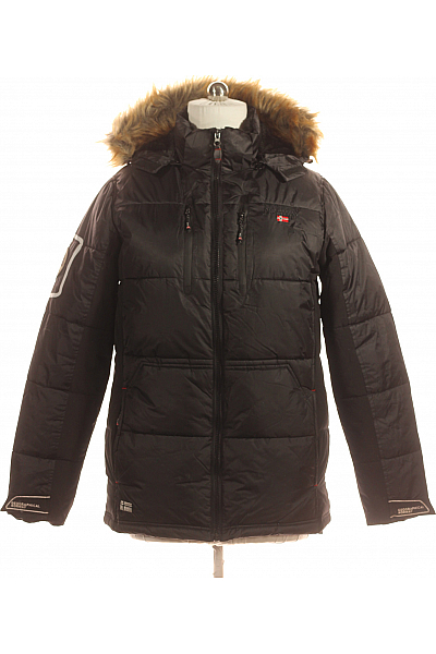 Pánská Bunda Lyžařská Černá Norway Vel. L