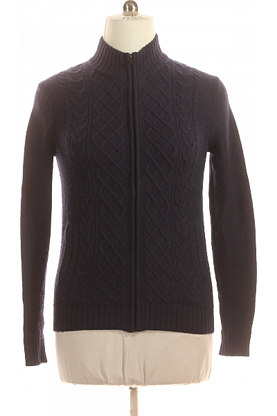 UNIQLO Pánský Svetr Vlněný Modrý Vel. M