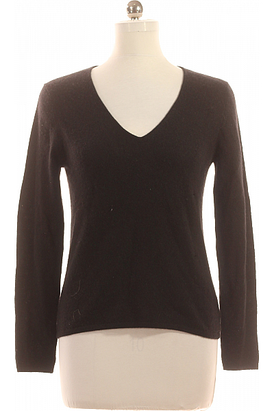 Just Cashmere Dámský Pulovr Kašmírový Černý Vel. L