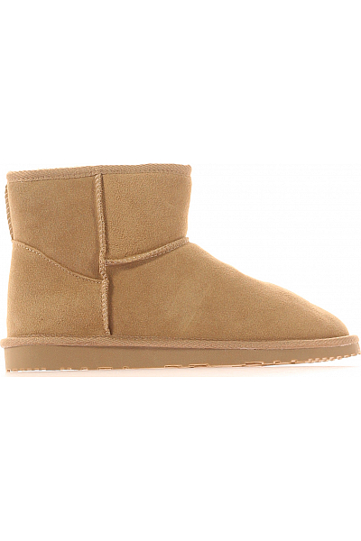 Dámské Boty Kožené Hnědé Vel. 40