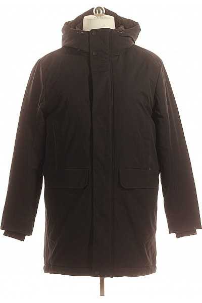 TOM TAILOR Zimní Pánská Bunda Černá Second Hand Vel. L