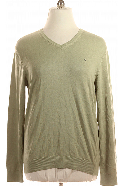 Pánský Pulovr Zelený Christian Berg Second Hand Vel. XL Pánský Pulovr Zelený Christian Berg Second Hand Vel. XL
