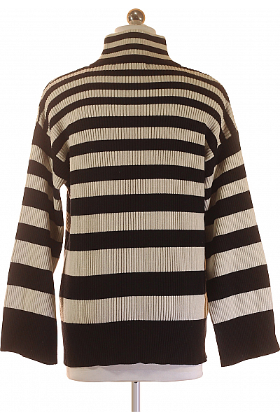 VERO MODA Dámský Svetr Černobílý Vel. S