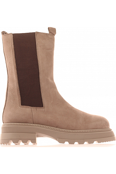 Dámské Boty Kožené Béžové Inuovo Vel. 41