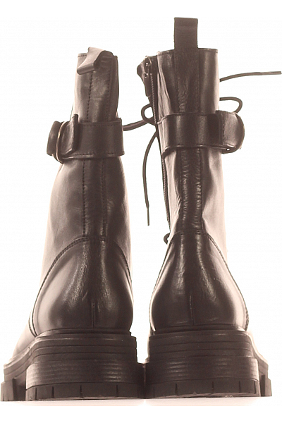 Inuovo Dámské Workery Kožené Černé Vel. 39