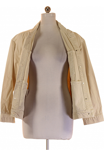 MANGO Dámská Přechodné Bundy Béžová Vel.  M