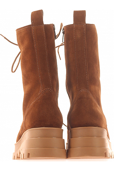 Inuovo Dámské Boty Kožené Hnědé Vel. 36