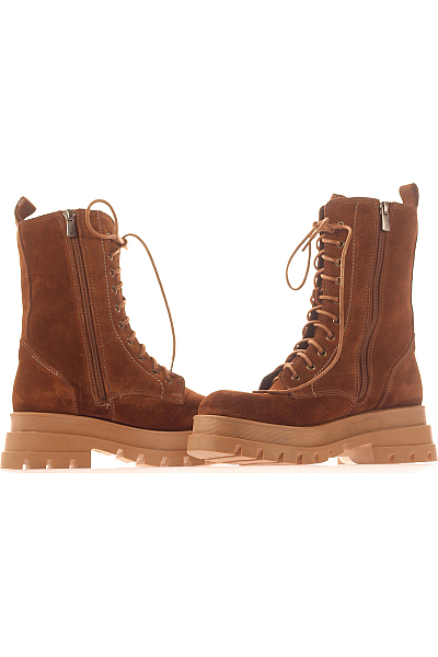 Inuovo Dámské Boty Kožené Hnědé Vel. 36