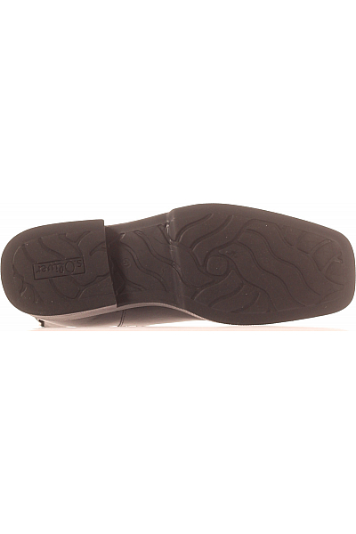 S.OLIVER Dámské Boty Kožené Černé Vel.  41