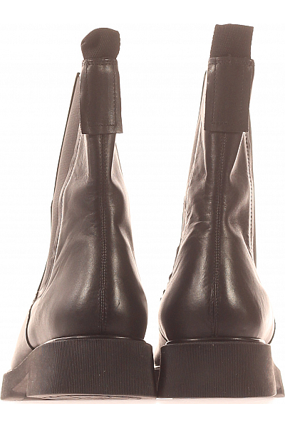 S.OLIVER Dámské Boty Kožené Černé Vel.  41