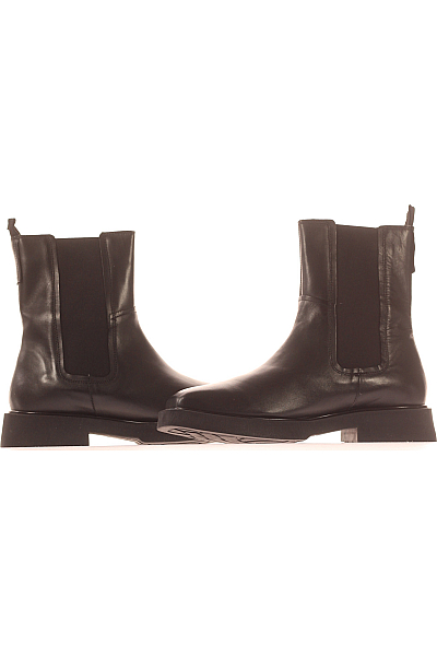 S.OLIVER Dámské Boty Kožené Černé Vel.  41