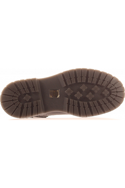 Inuovo Dámské Boty Kožené Černé Outlet Vel. 40