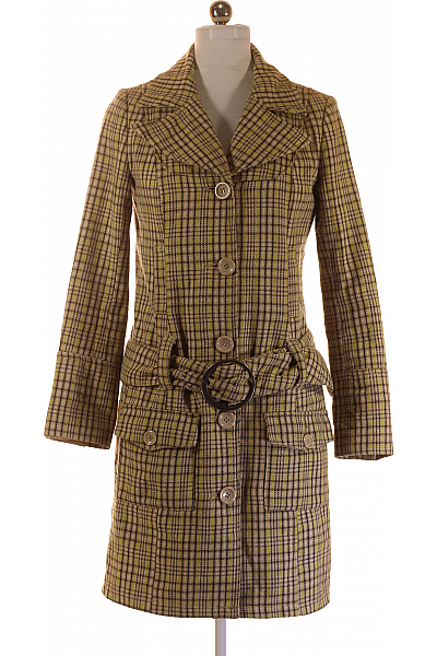 Dámský Kabát Barevný ONLY Second Hand Vel. L