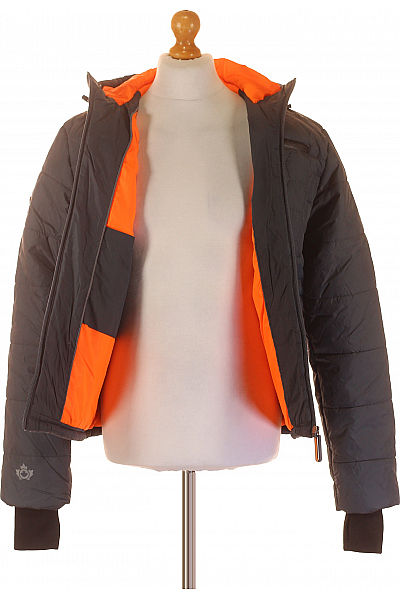 Pánská Bunda Šedá Vel. L