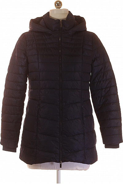 Prošívaná Dámská Bunda Modrá SUPERDRY Second Hand Vel. 38