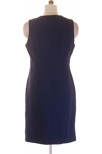 MANGO Společenské  Šaty Modré Second hand Vel.  XL