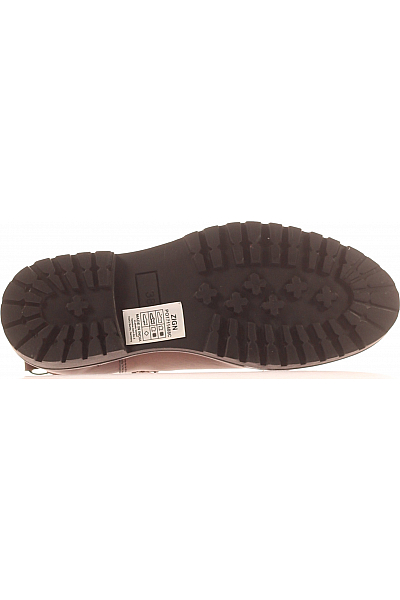 Dámské Boty Kožené Hnědé Vel. 38