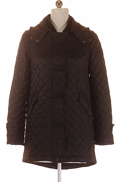 ZARA Prošívaná Dámská Bunda Černá Second Hand Vel.  M