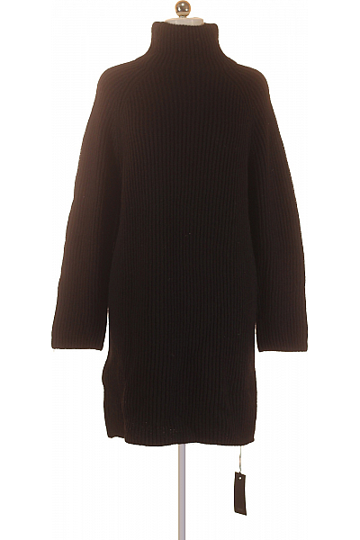  Šaty Pletené Černé DRYKORN Vel. M