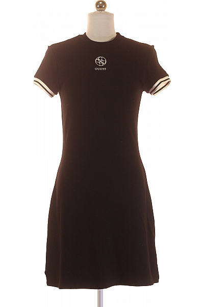 Tričkové  Šaty Černobílé Guess Vel. S