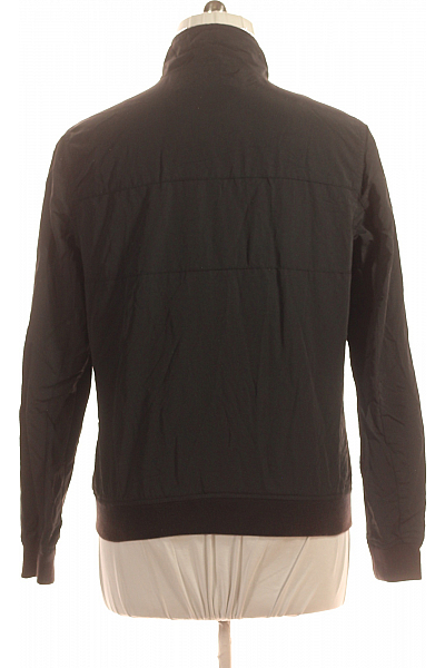 TOMMY HILFIGER Pánská Přechodné Bundy Černá Second hand Vel. L