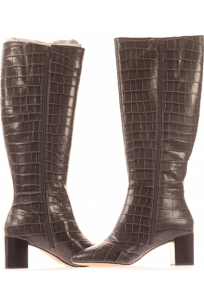 Dámské Boty Kožené Šedé DUNE Vel. 39