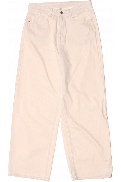 VILA Dámské Džíny Bílé Vel. 42/32 VILA Dámské Džíny Bílé Vel. 42/32