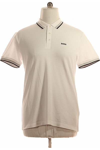 Hugo Boss Pánské Tričko Bílé Vel. XL
