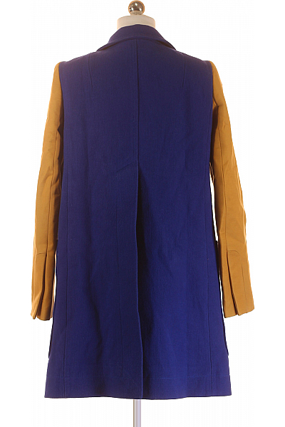 Krátký Dámský Kabát Modrý Carven  Vel. 38