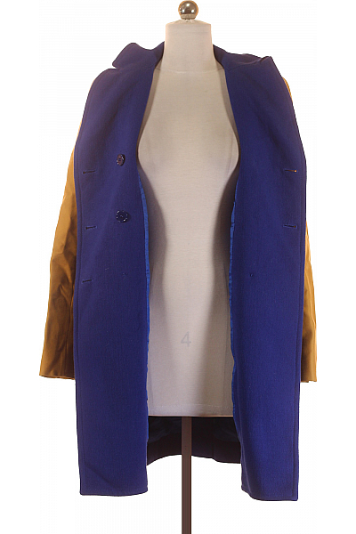 Krátký Dámský Kabát Modrý Carven  Vel. 38