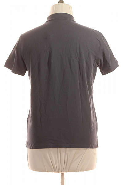 Pánské Tričko s Límečkem Šedé TOM TAILOR Vel. L