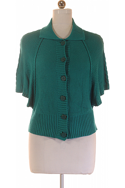 Dámský Svetr Zelený OLSEN Vel. 40 Dámský Svetr Zelený OLSEN Vel. 40