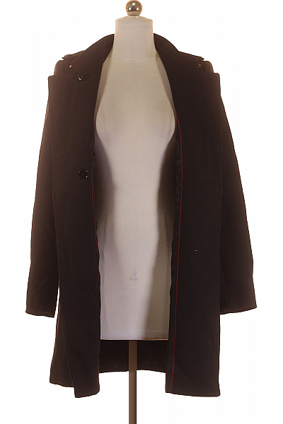 ZARA Dámský Trenčkot Černý Vel.  M