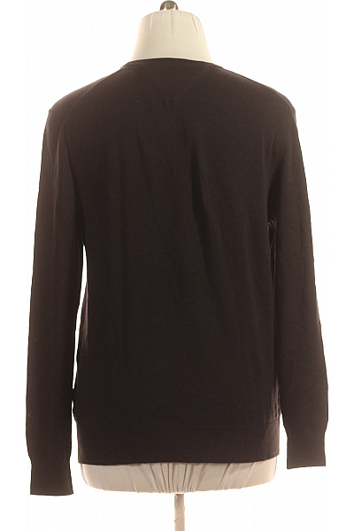 Pánský Svetr Černý TOMMY HILFIGER Vel. M