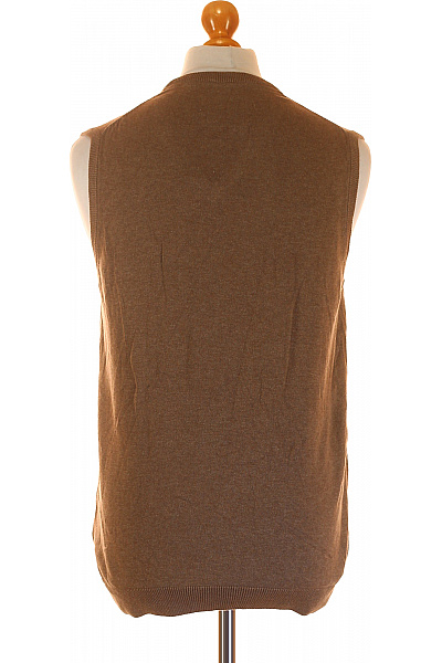 Canda Pánská Vesta Hnědá Vel. M