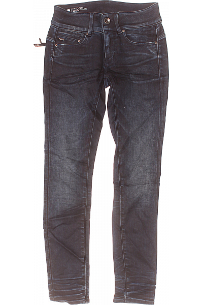 Dámské Džíny Modré G-Star Second hand Vel.  25/28