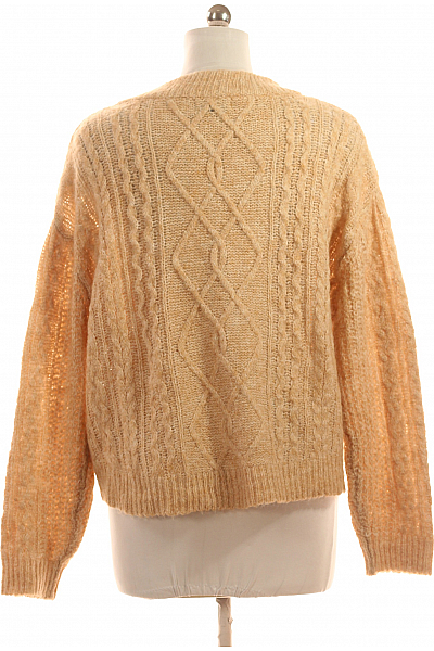 STRADIVARIUS Dámský Pulovr Hnědý Vel. M