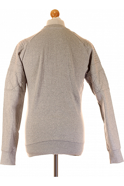 Pánská Mikina Bez Zapínání Šedá Second hand Vel. M