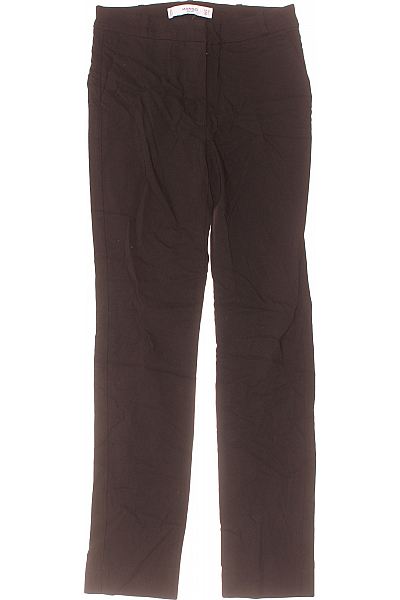 MANGO Společenské Dámské Kalhoty Černé Vel.  34