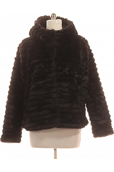 OBJECT Dámský Kožich Černý Vel. 42