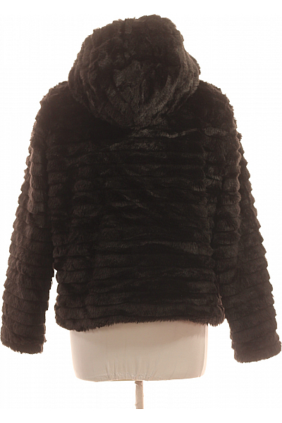 OBJECT Dámský Kožich Černý Vel. 42