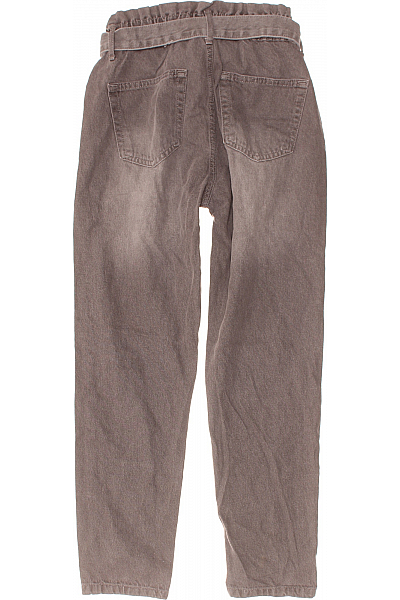 Dívčí Kalhoty Bavlněná Šedá  Second hand