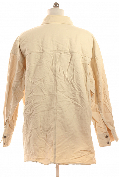Krátký Dámský Kabát Béžový Second hand Vel. M/L