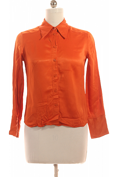 Dámská Košile Oranžová ZARA Vel. M