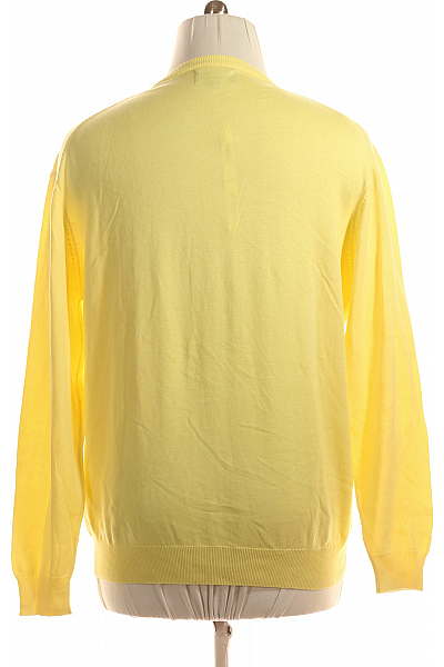 Pánský Pulovr Žlutý Vel. XL/54