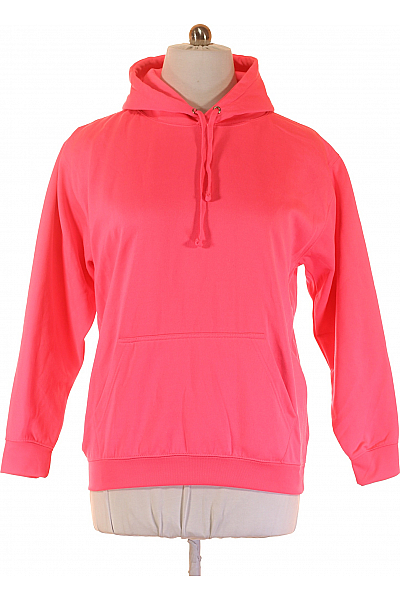 Dámská Mikina Bez Zapínání Růžová Vel. L