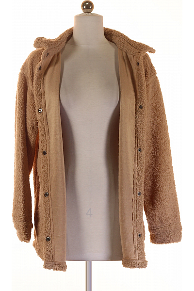 Krátký Dámský Kabát Béžový Vel. S