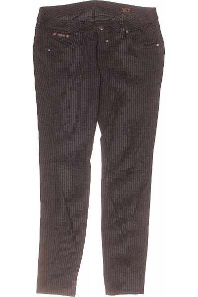 Dámské Kalhoty Rovné Černé Herrlicher