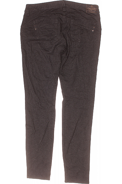 Dámské Kalhoty Rovné Černé Herrlicher