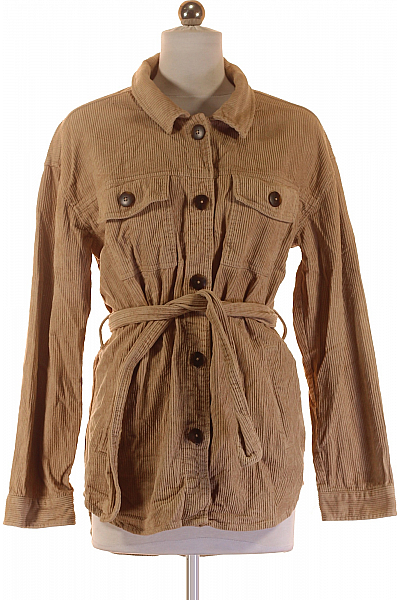 Dámský Kabát Béžový Vel. 36